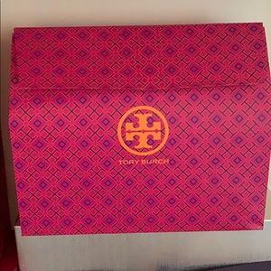 Tory Burch shoe gift wrapping